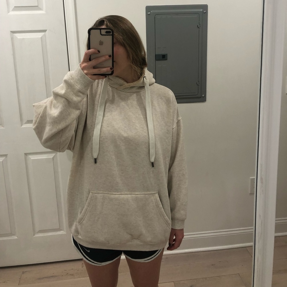 Aerie oversized plush hoodie sweater
